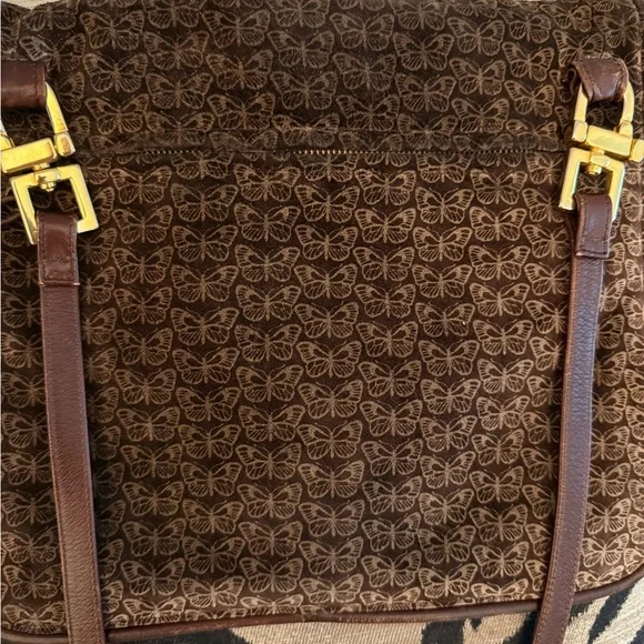 Rare BOTTEGA VENETA Butterfly 🦋🦋 Crossbody Chocolate - Picture 13 of 14
